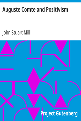 Couverture de Mill - Auguste Comte and Positivism